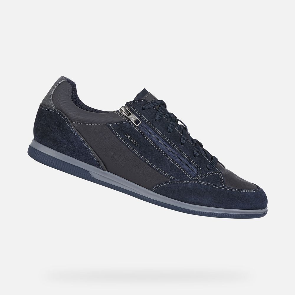 Tenis Geox Homem Azul Marinho - Renan - OPYLB2813